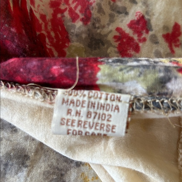 Vintage Goa Embroidered Blouse Large - Picture 10 of 10